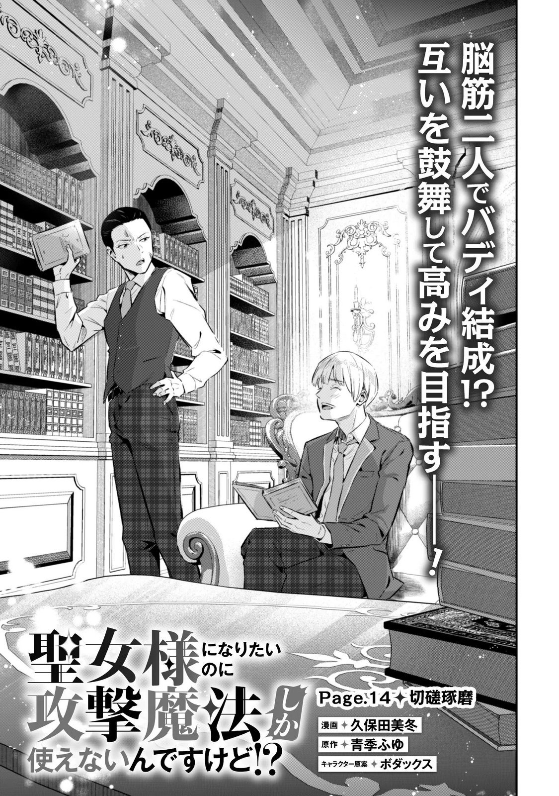 Seijo Sama ni Naritai noni Kougeki Mahou Shika Tsukaenain desu kedo!? Chapter 14 3ページ