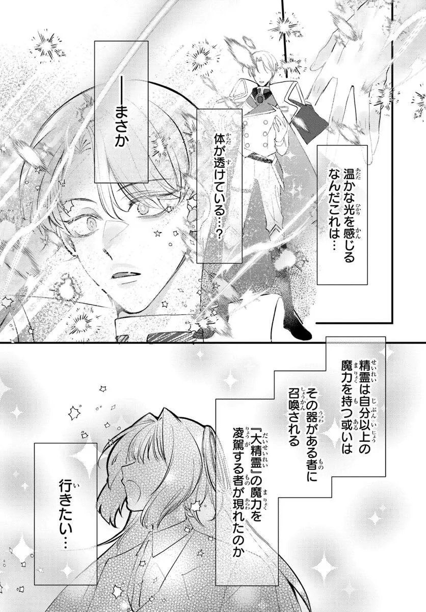 Seirei ni "Omae wa Shujin ni Fusawashikunai, Keiyaku Haki shite kure!' to Iwareta node, Hoshigatteiru Imouto ni Yuzurimasu Chapter 9.1 16ページ