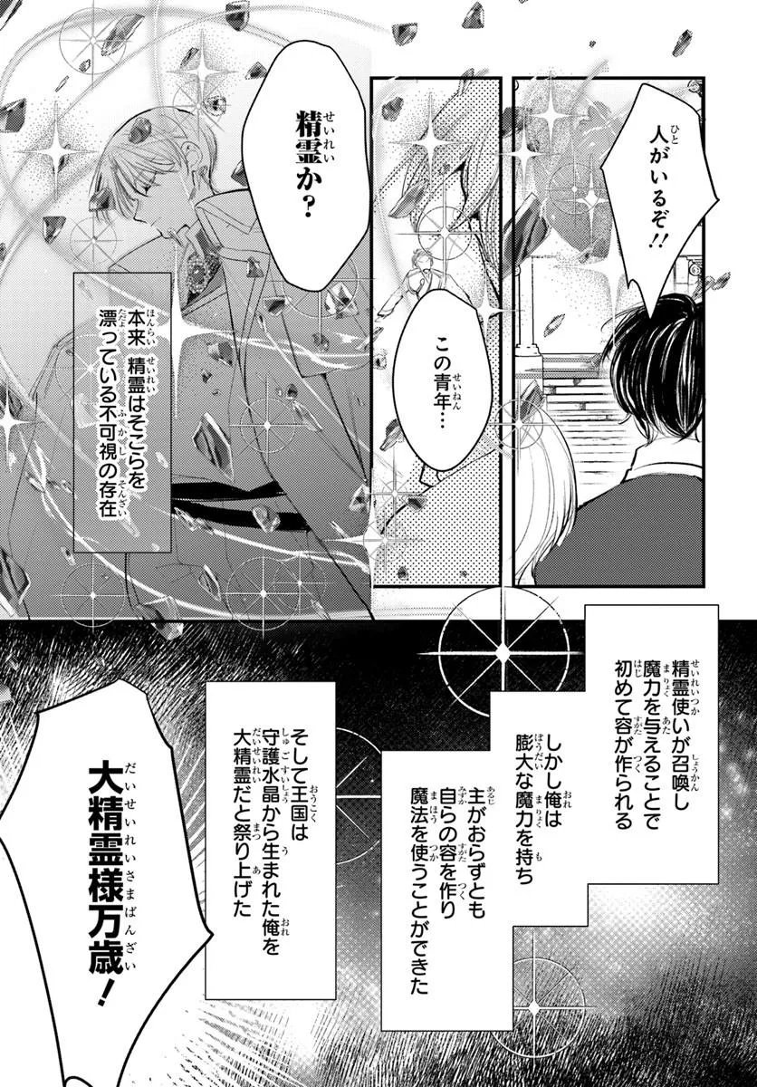 Seirei ni "Omae wa Shujin ni Fusawashikunai, Keiyaku Haki shite kure!' to Iwareta node, Hoshigatteiru Imouto ni Yuzurimasu Chapter 9.1 9ページ