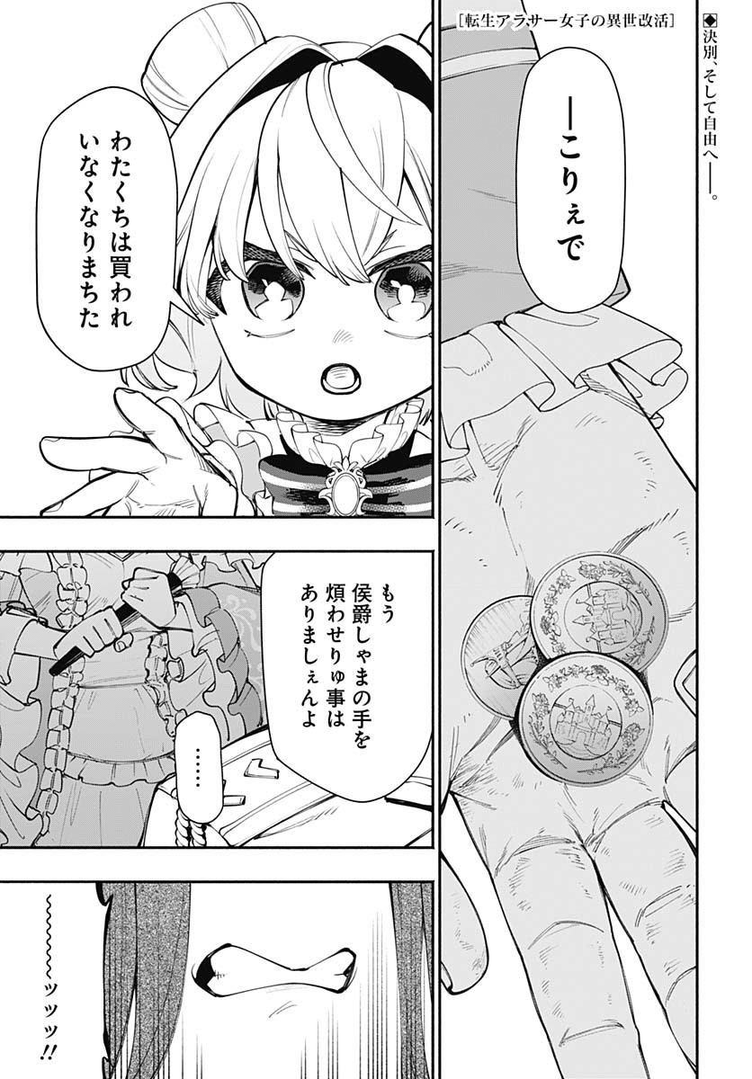 Tensei Arasaa Joshi no Kotoyo Kaikatsu Chapter 8 1ページ
