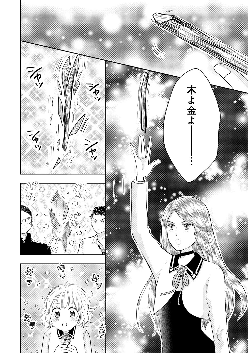Reiguusareta Wanko-kei Jimi Reijou wa Majutsu Gakuen de Wakeari Josou Ouji ni Dekiaisareru Chapter 3 8ページ