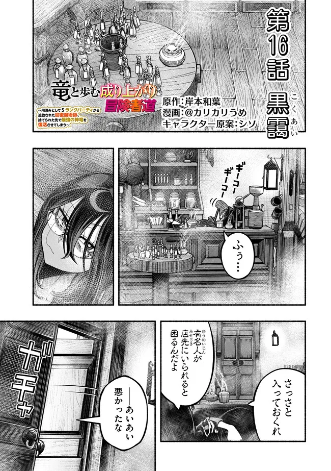 Ryuu to Ayumu Nariagari Boukensha-dou: Youzumi Toshite S-Rank Party kara Tsuihou Sareta Kaifuku Majutsushi, Suterareta Saki de Saikyou no Shinryuu o Fukkatsu Sasete Shimau Chapter 31 1ページ