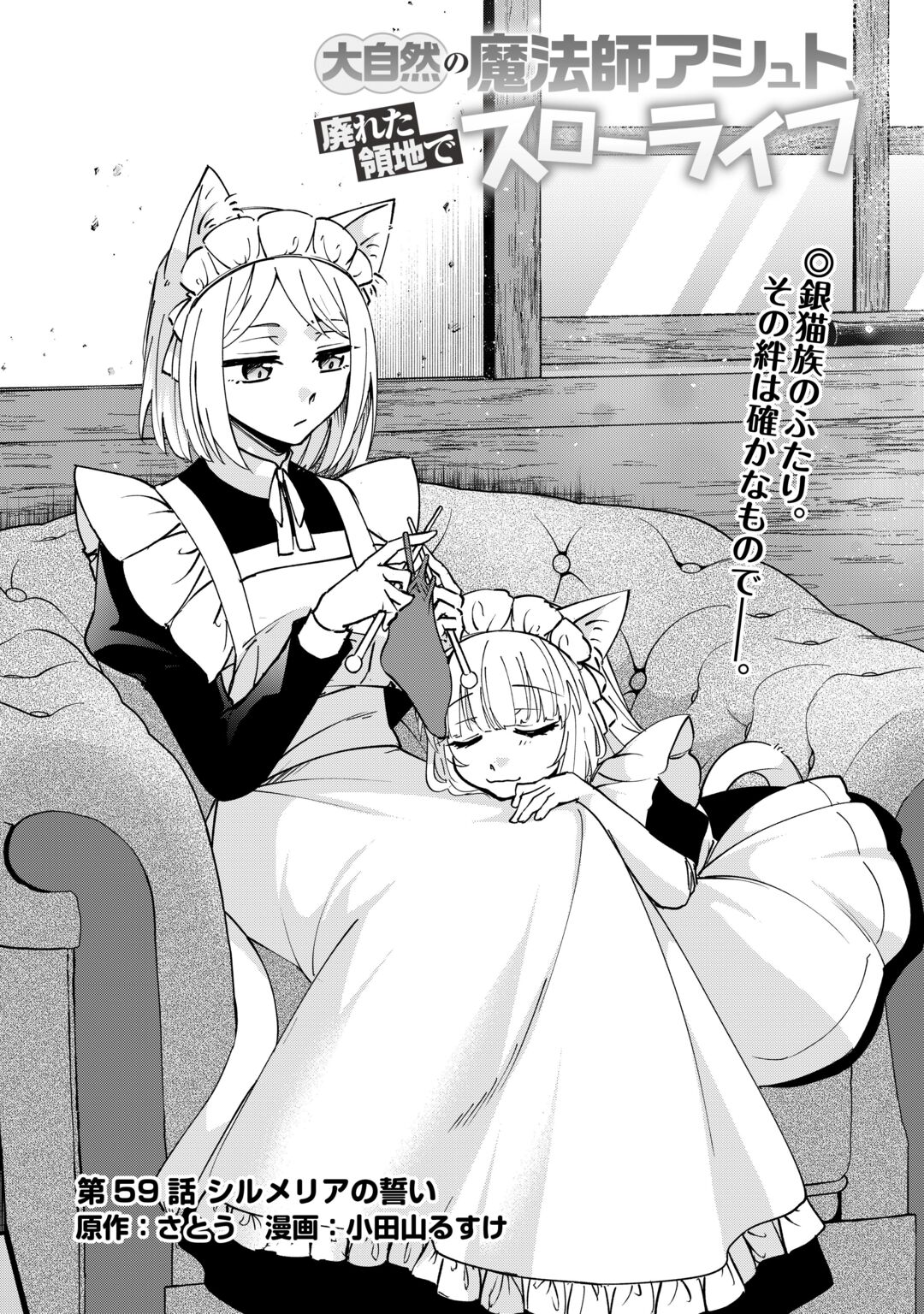 Dai Shizen no Mahoushi Ashto, Sutareta Ryouchi de Slow Life Chapter 59 1ページ