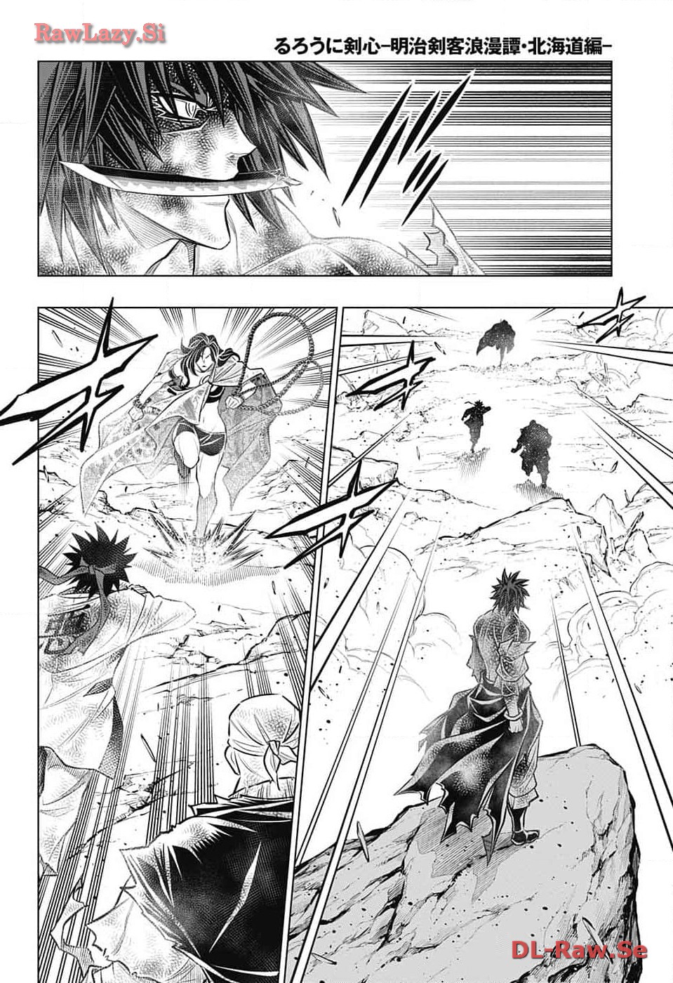 Rurouni Kenshin: Meiji Kenkaku Romantan: Hokkaidou Hen Chapter 59 8ページ