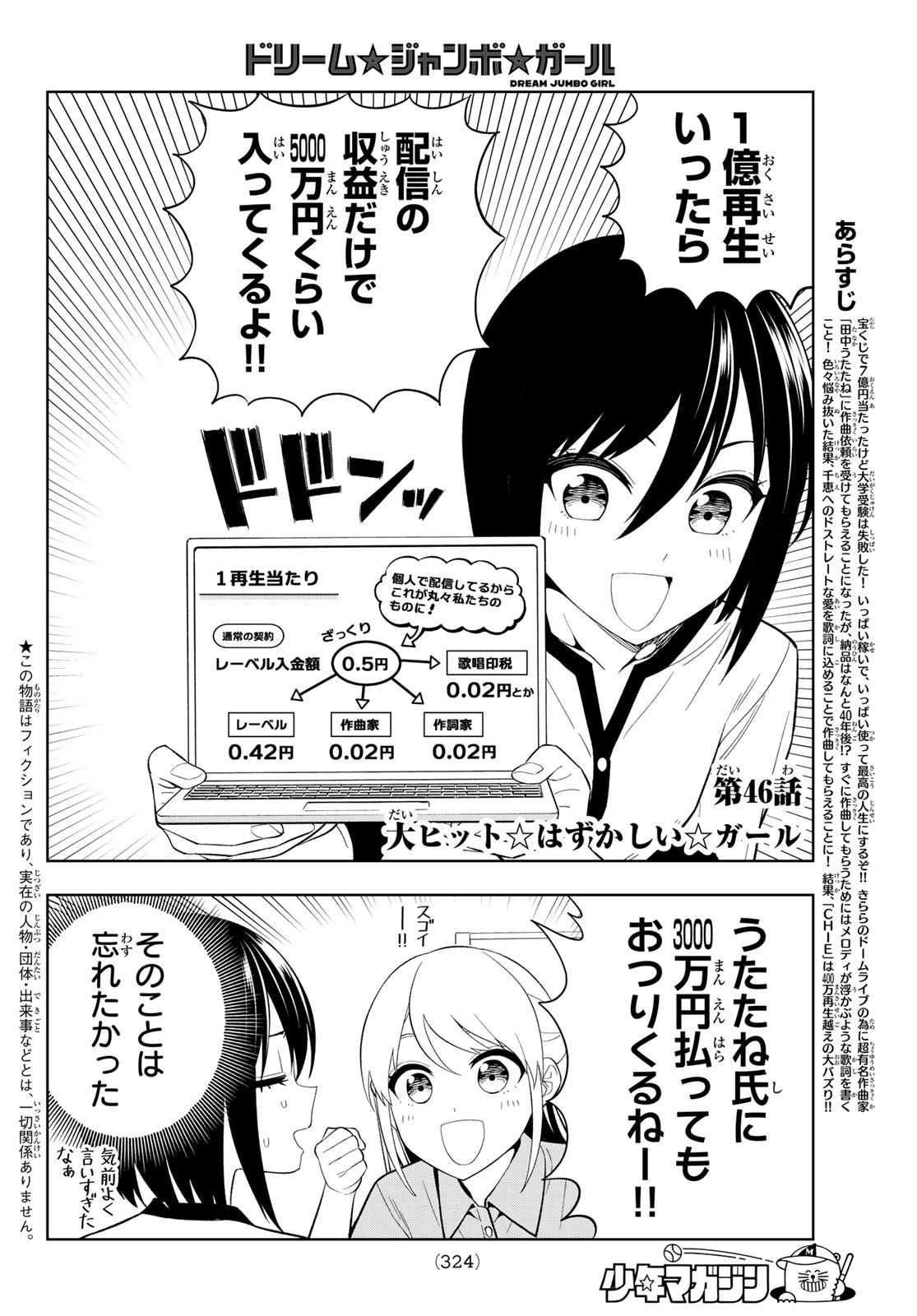 Dream Jumbo Girl Chapter 46 2ページ