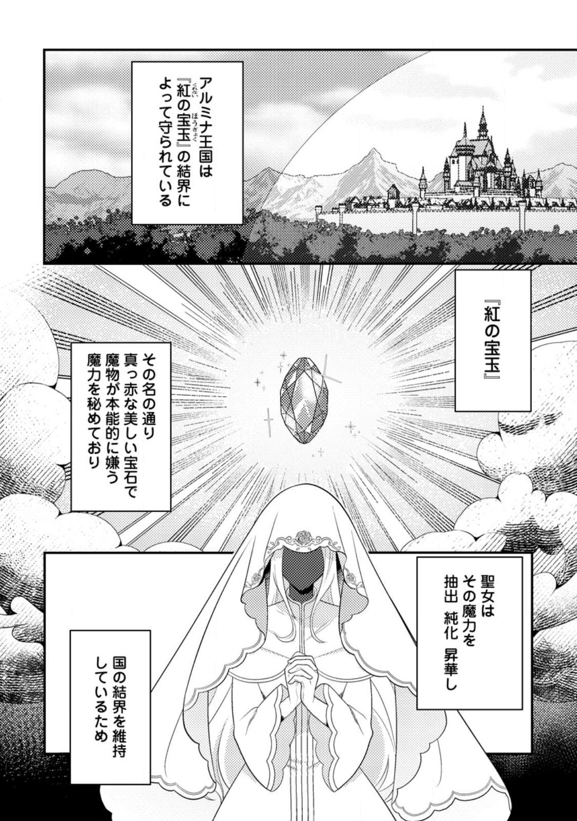 Houseki no Seijo Chapter 1 4ページ
