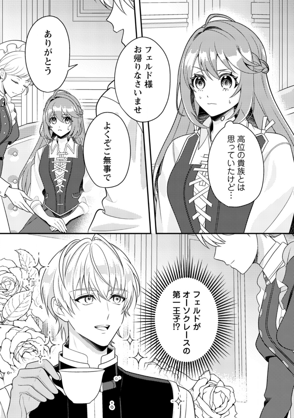 Houseki no Seijo Chapter 3.1 1ページ