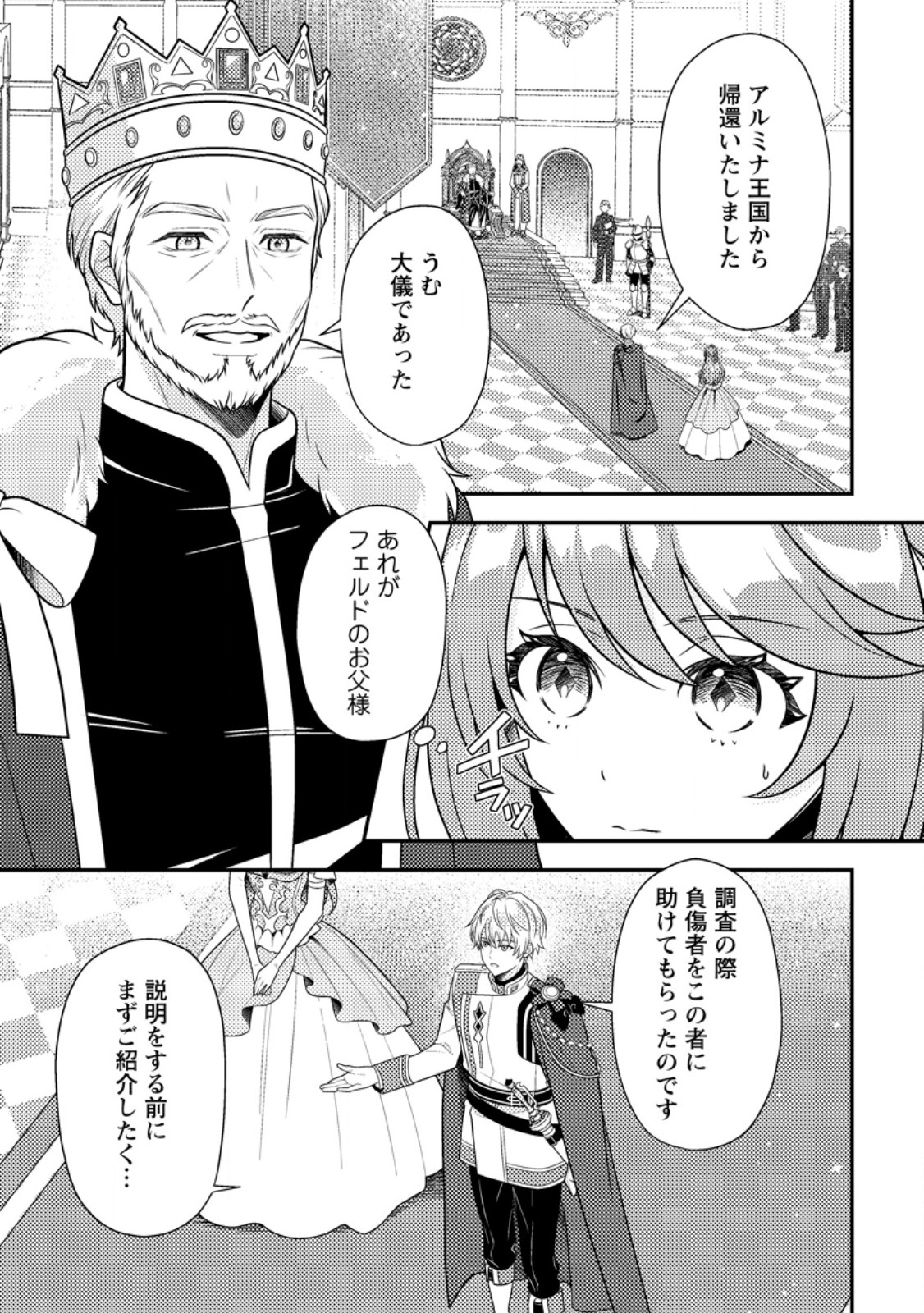 Houseki no Seijo Chapter 4.2 1ページ