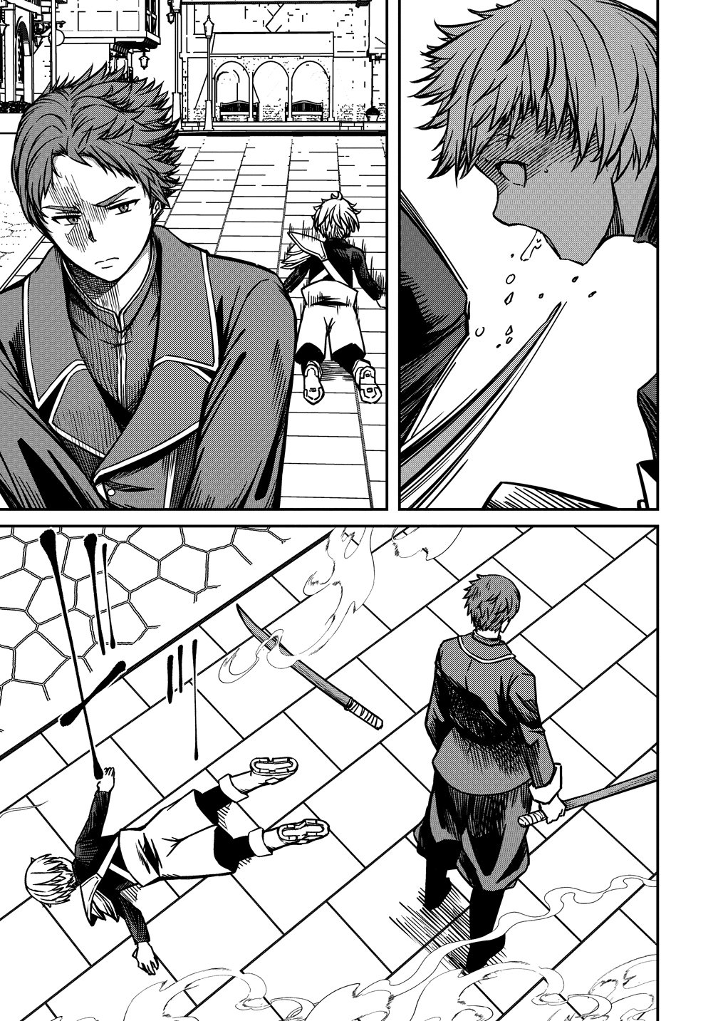 Monster Onna Kanbu wa Osanaki Yuusha wo Dekiai suru Chapter 23 5ページ