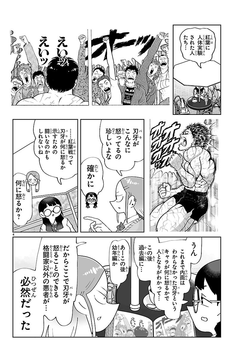 Baki no Wa! - Baki wo Kataru Joshikousei Tachi Chapter 7 4ページ