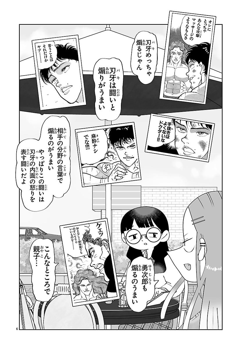 Baki no Wa! - Baki wo Kataru Joshikousei Tachi Chapter 7 6ページ