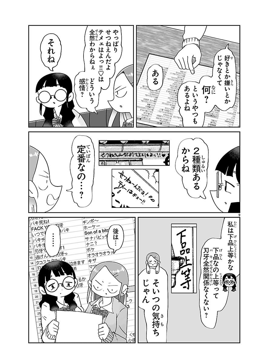 Baki no Wa! - Baki wo Kataru Joshikousei Tachi Chapter 8 9ページ