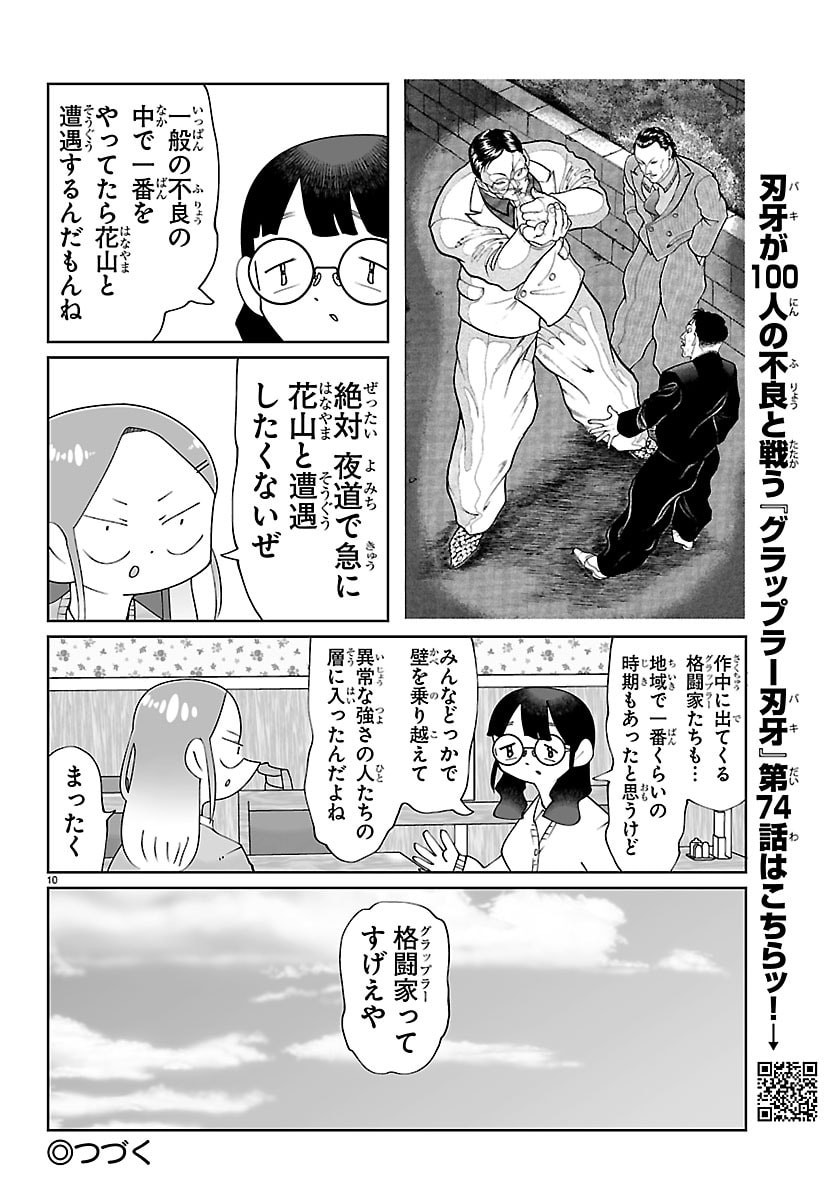 Baki no Wa! - Baki wo Kataru Joshikousei Tachi Chapter 9 10ページ