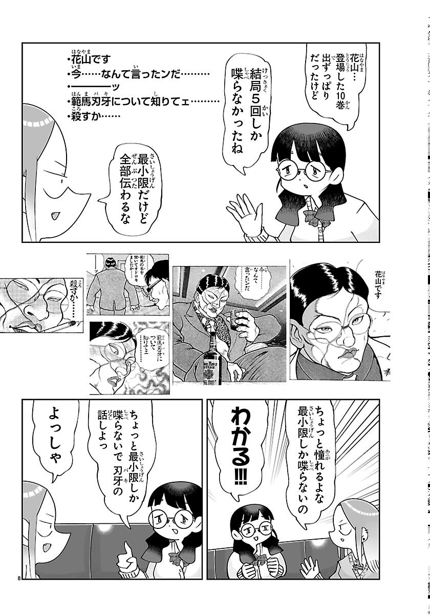 Baki no Wa! - Baki wo Kataru Joshikousei Tachi Chapter 10 8ページ