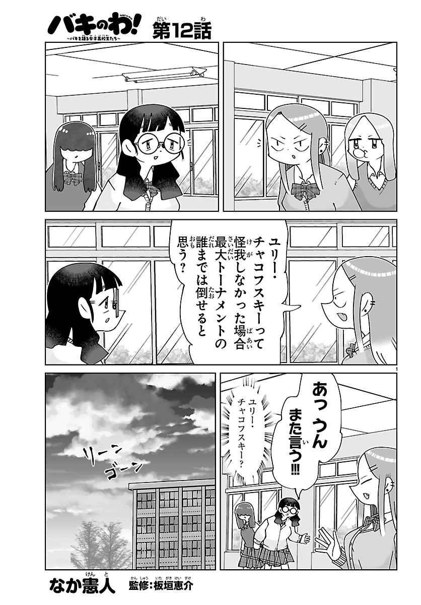 Baki no Wa! - Baki wo Kataru Joshikousei Tachi Chapter 12 1ページ