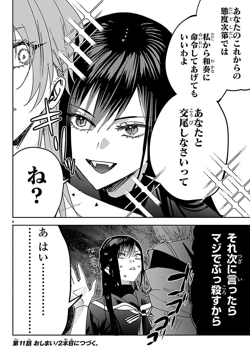 Girls X Vampire Chapter 11 8ページ