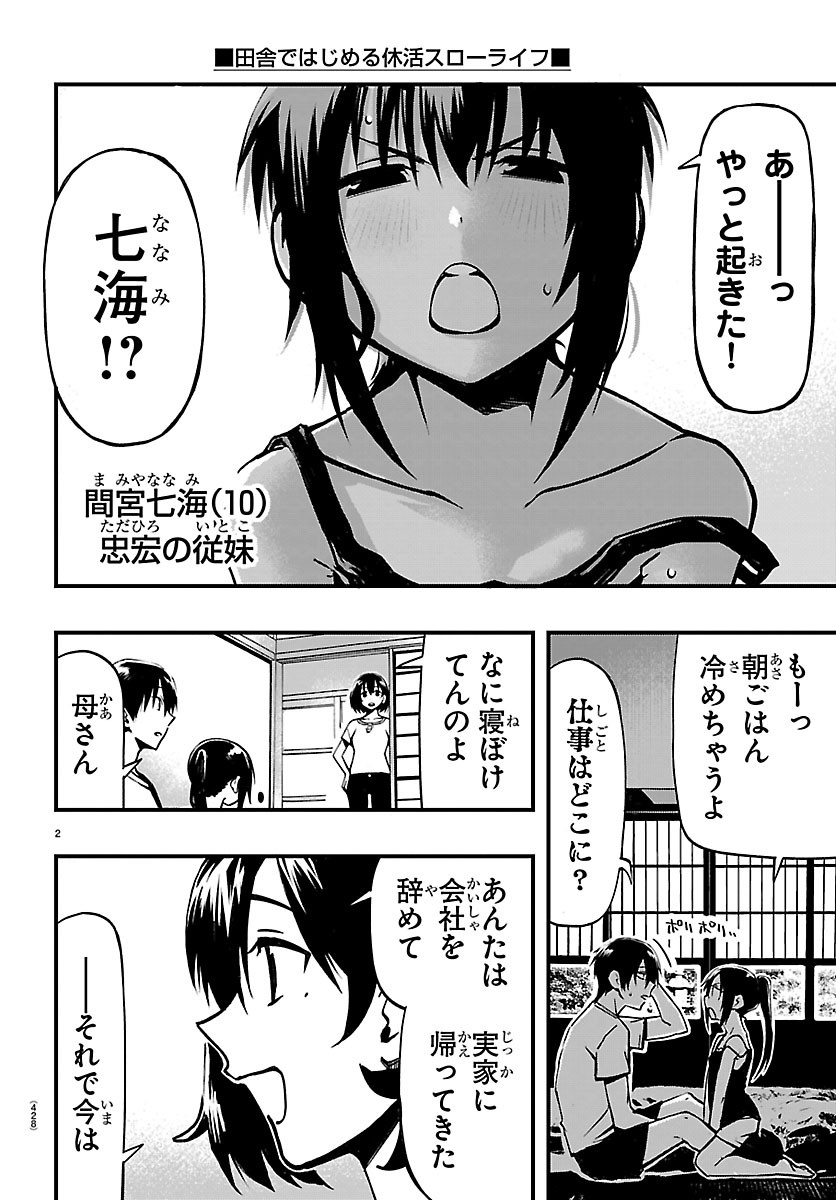 Inaka de Hajimeru Kyuukatsu Slow Life Chapter 7.5 2ページ