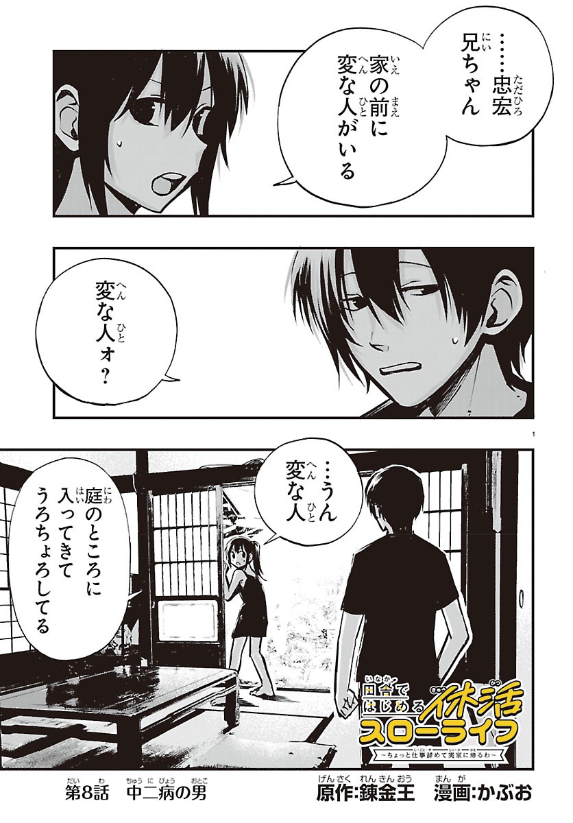 Inaka de Hajimeru Kyuukatsu Slow Life Chapter 8 1ページ