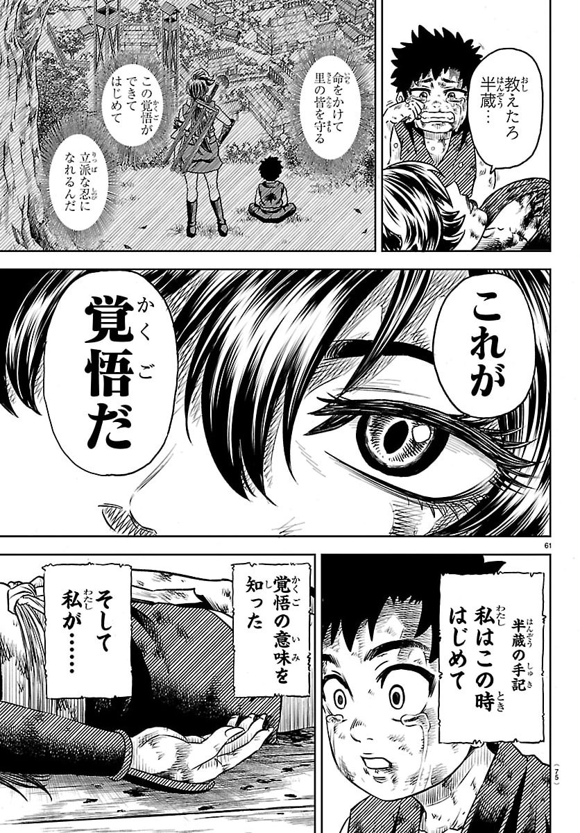 Hanzou to Juusan-nin no Kunoichi-tachi Chapter 1 64ページ