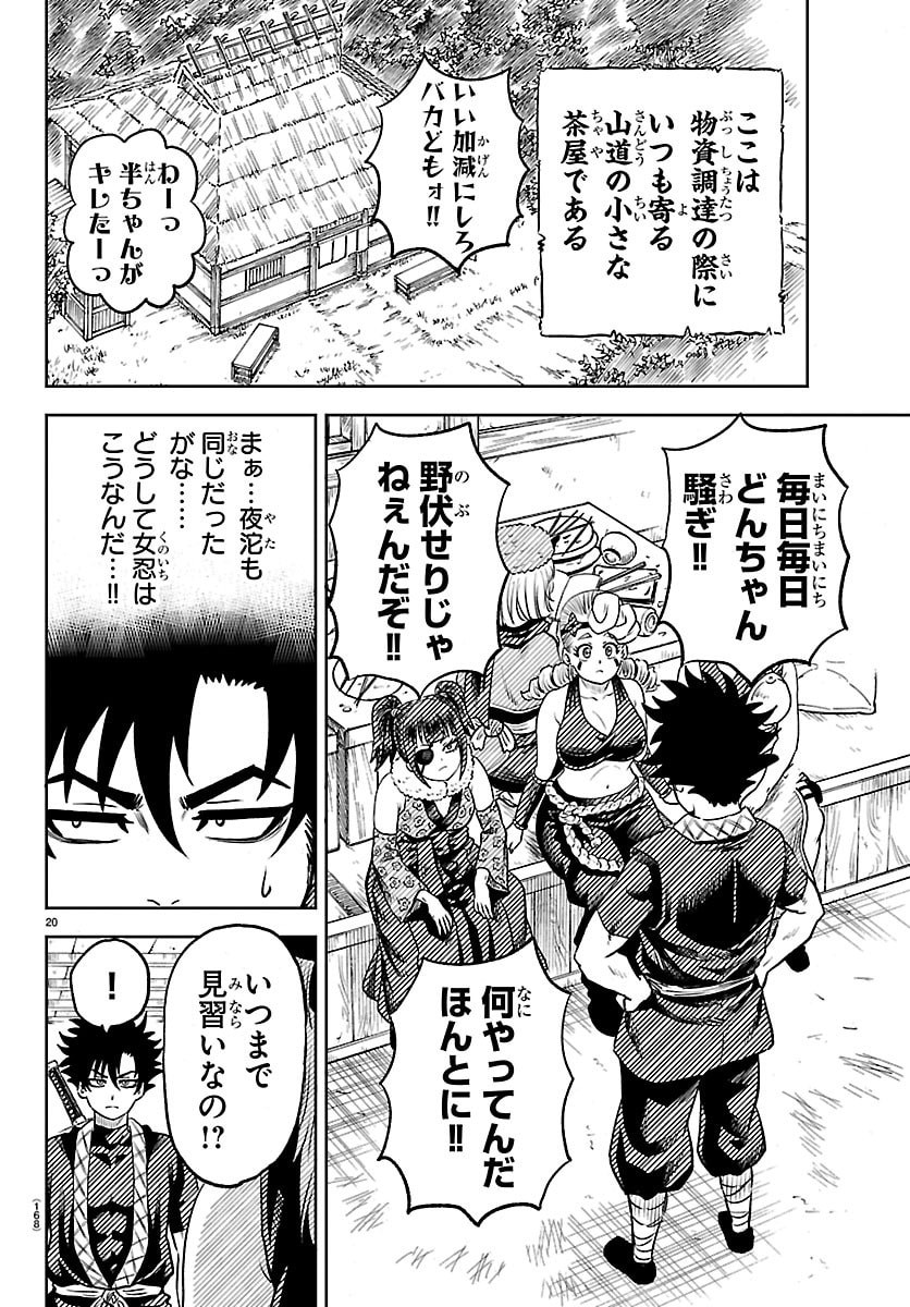 Hanzou to Juusan-nin no Kunoichi-tachi Chapter 2 21ページ