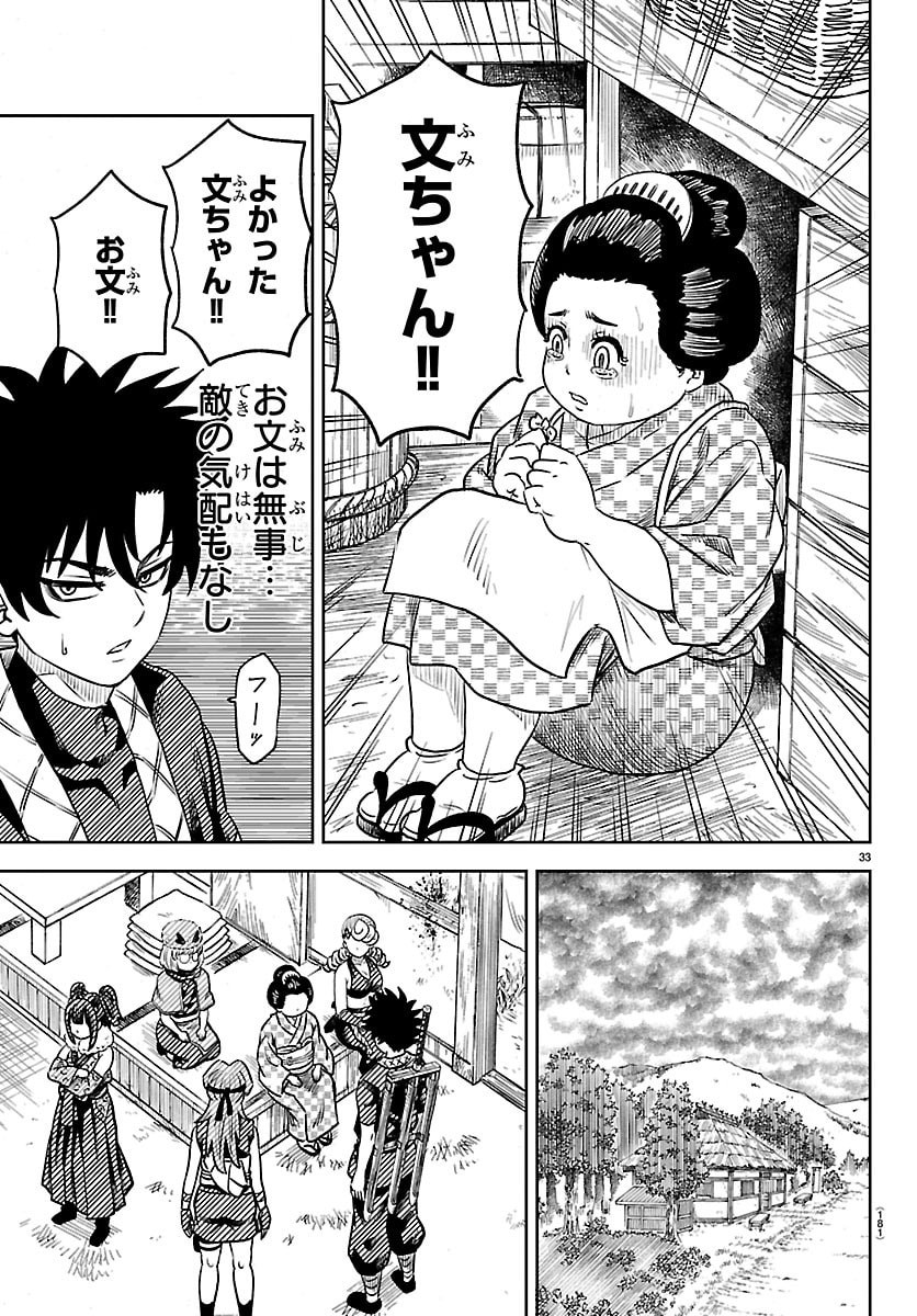 Hanzou to Juusan-nin no Kunoichi-tachi Chapter 2 34ページ