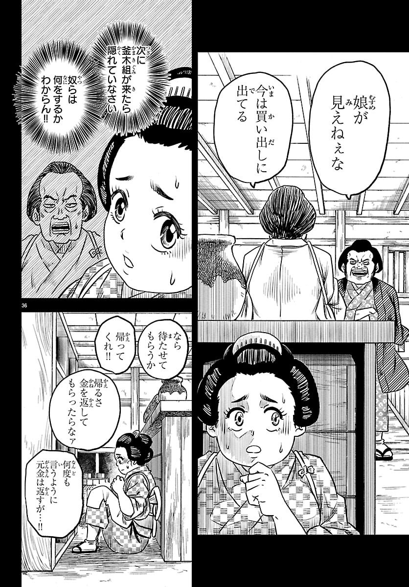 Hanzou to Juusan-nin no Kunoichi-tachi Chapter 2 37ページ