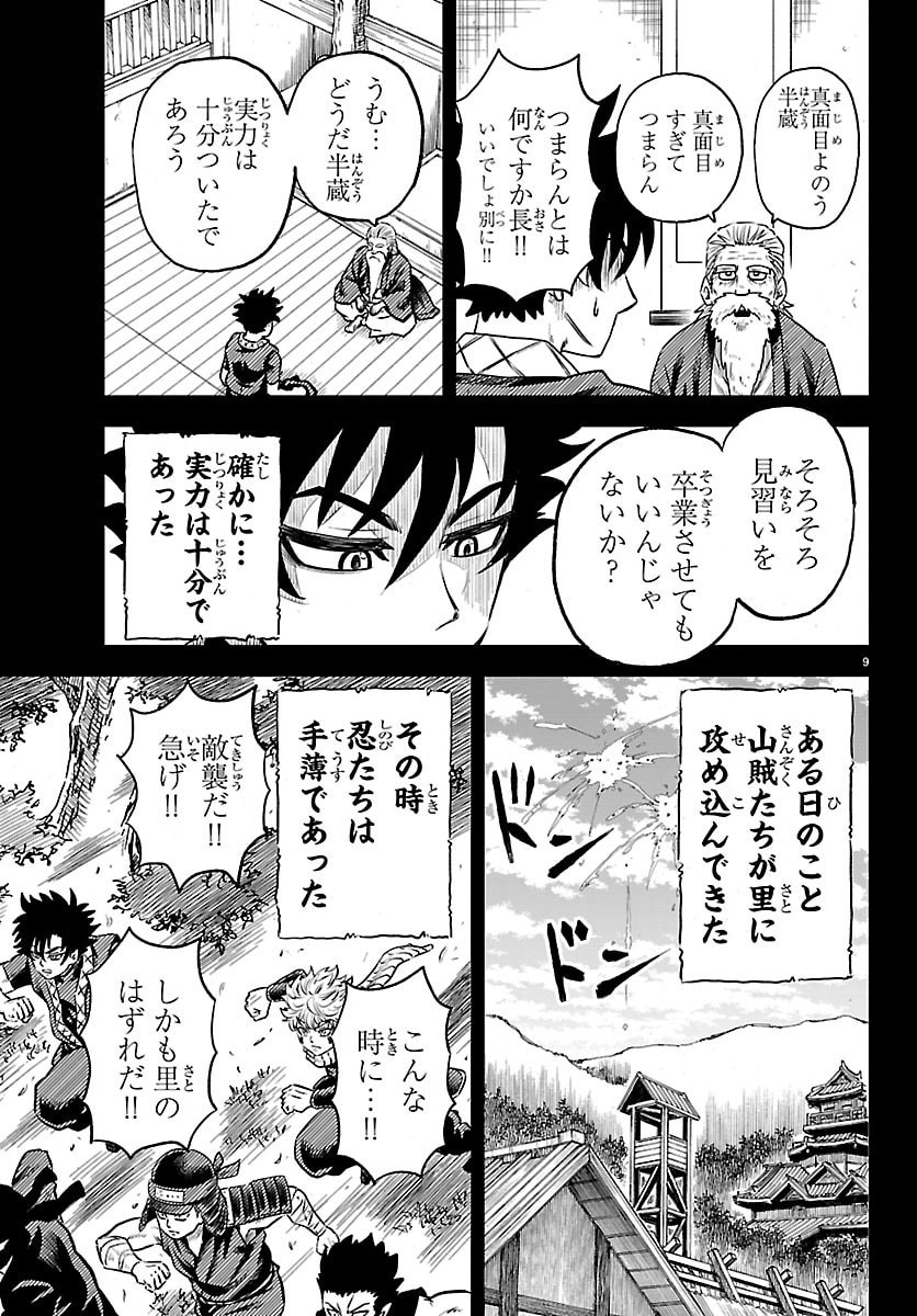 Hanzou to Juusan-nin no Kunoichi-tachi Chapter 2 10ページ