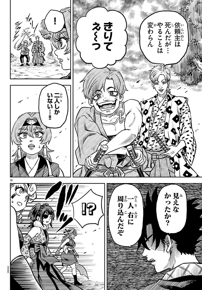 Hanzou to Juusan-nin no Kunoichi-tachi Chapter 3 12ページ