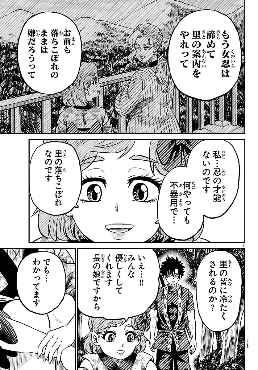 Hanzou to Juusan-nin no Kunoichi-tachi Chapter 8 11ページ