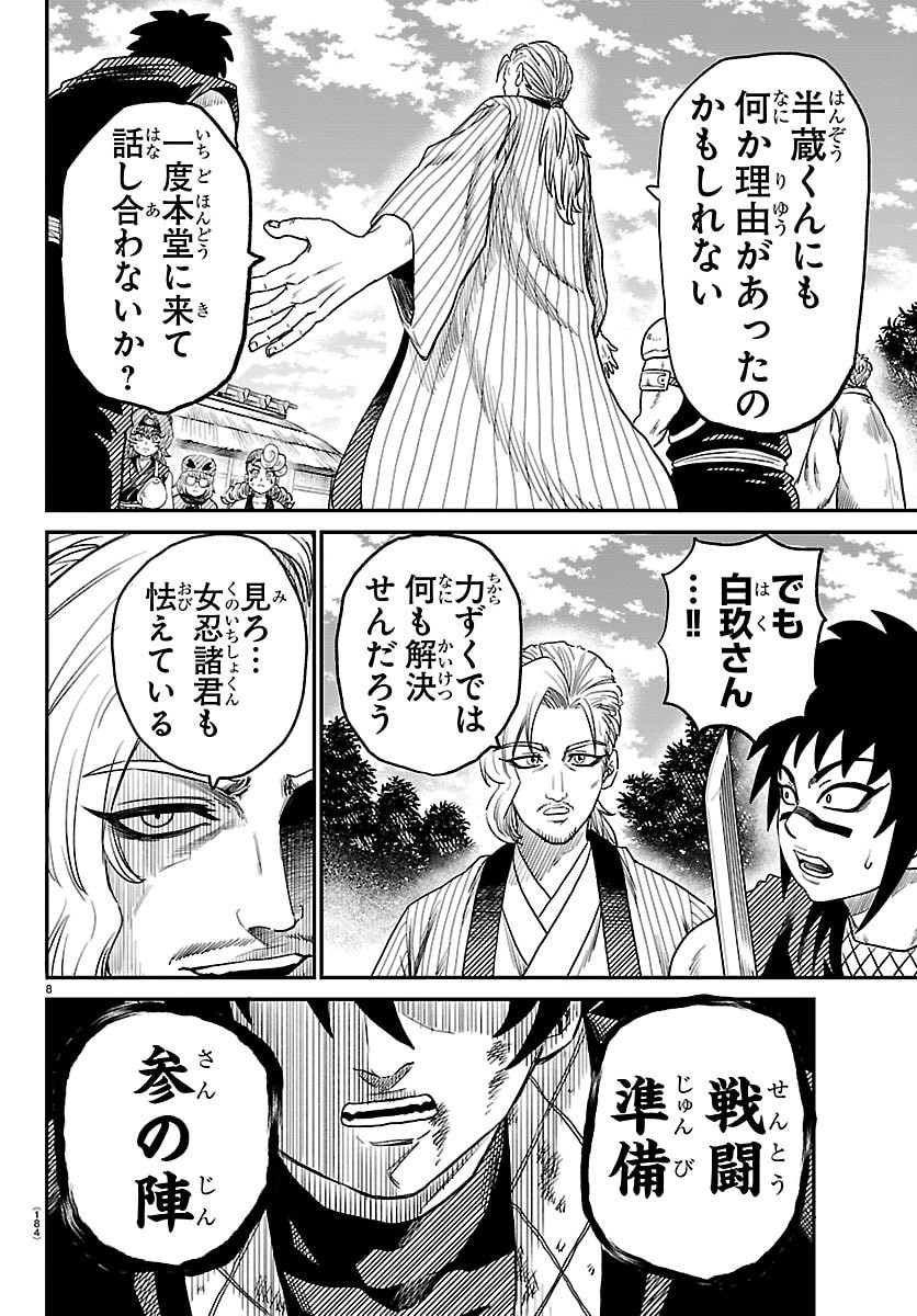 Hanzou to Juusan-nin no Kunoichi-tachi Chapter 10 8ページ