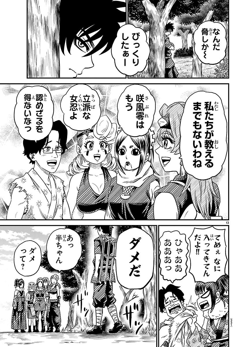 Hanzou to Juusan-nin no Kunoichi-tachi Chapter 18 13ページ