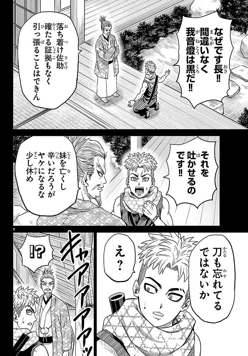 Hanzou to Juusan-nin no Kunoichi-tachi Chapter 20 8ページ