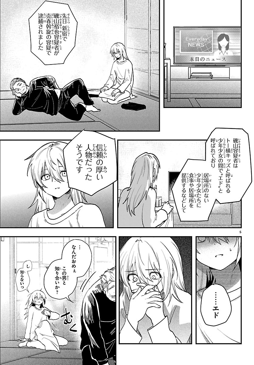 Tokyo Touhikou Chapter 6 5ページ