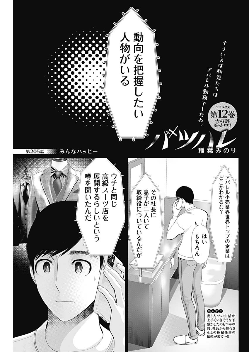 Batsu Hare Chapter 205 1ページ