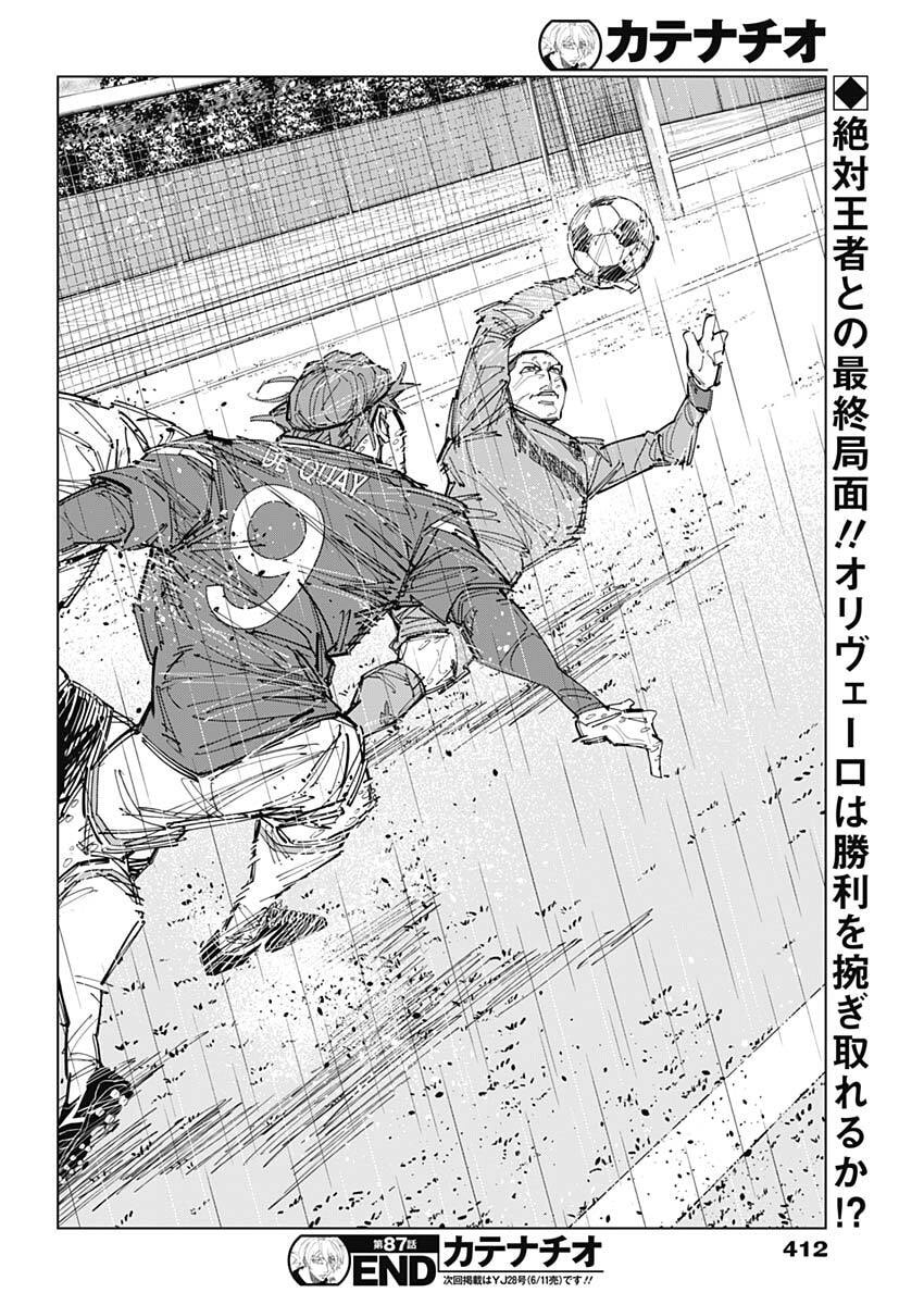 Catenaccio Chapter 87 18ページ