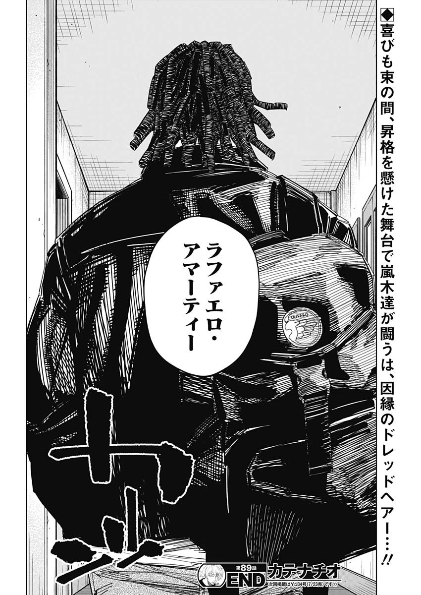 Catenaccio Chapter 89 18ページ