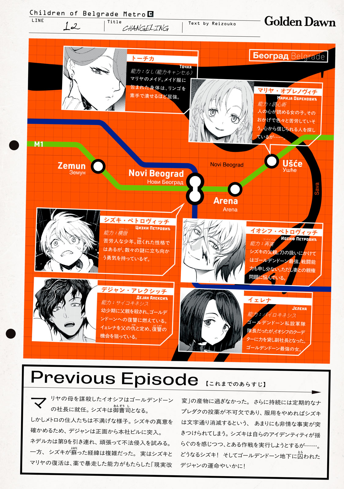 Beograd no Kodomotachi Chapter 12 1ページ
