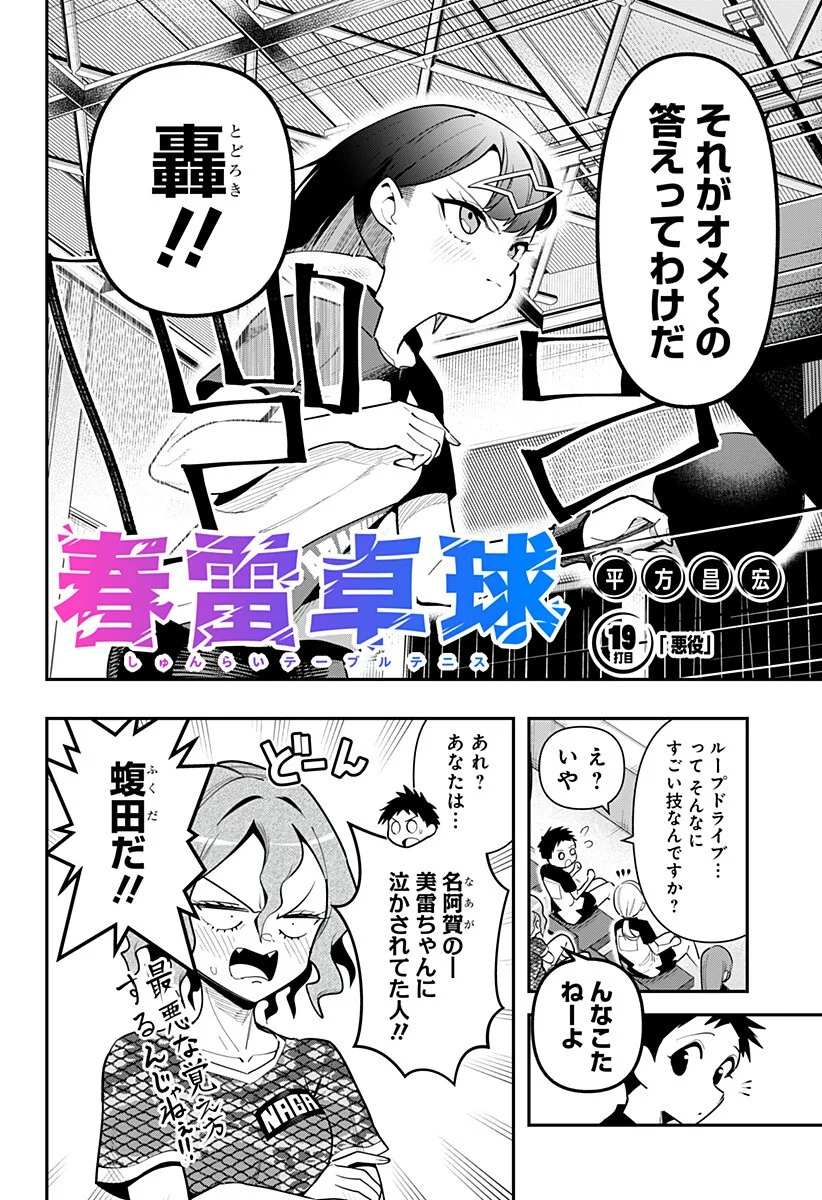 Shunrai Table Tennis Chapter 19 2ページ