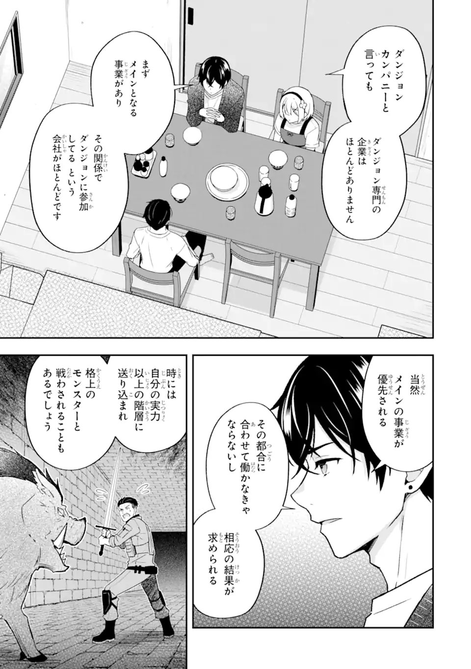 Nanji, Gendai Dungeon ni Kibou wo Motsu Bekarazu Chapter 6.1 5ページ