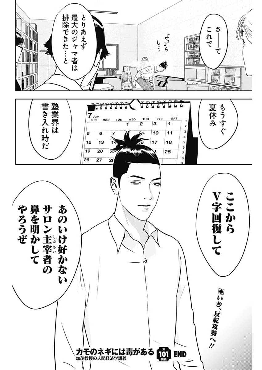 Kamo no Negi ni wa Doku ga Aru - Kamo Kyouju no "Ningen" Keizagaku Kougi Chapter 101 26ページ