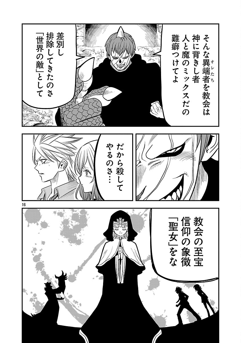 Hametsu Flag Kaihi no Tame Yamaoku e Hikikomotteita Saikyou no Akuyaku wa, Tasuketa Heroine ni Yotte Omotebutai e Tatasareru Chapter 17 18ページ