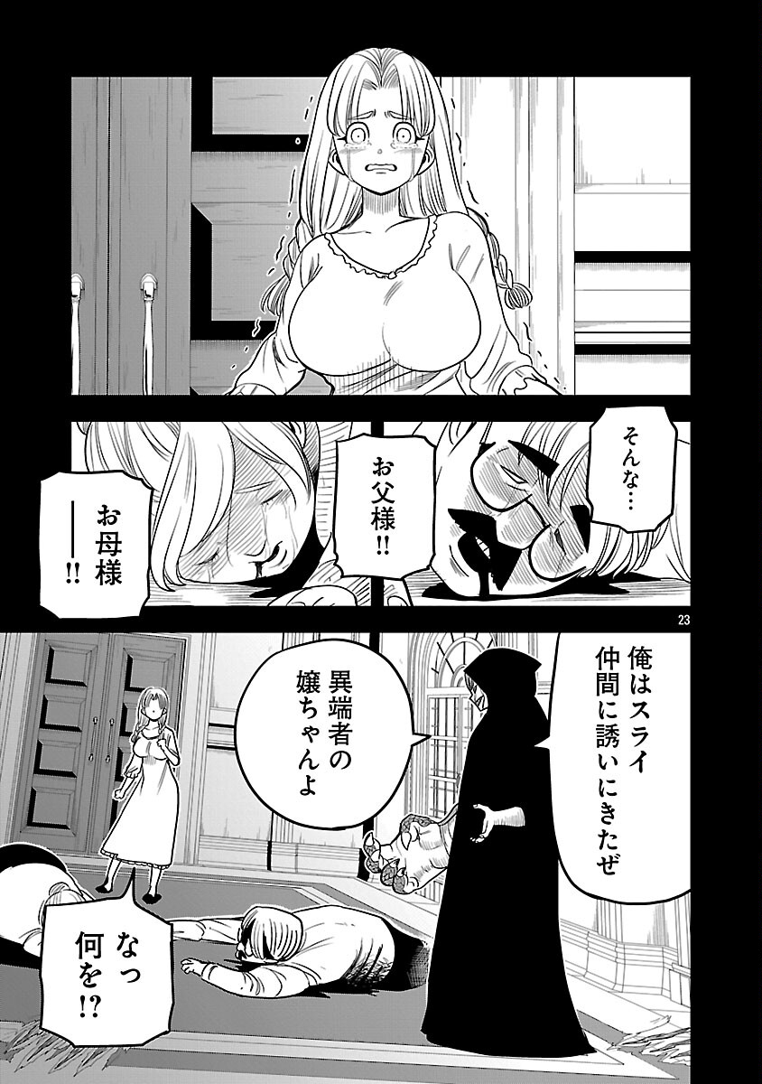Hametsu Flag Kaihi no Tame Yamaoku e Hikikomotteita Saikyou no Akuyaku wa, Tasuketa Heroine ni Yotte Omotebutai e Tatasareru Chapter 17 25ページ