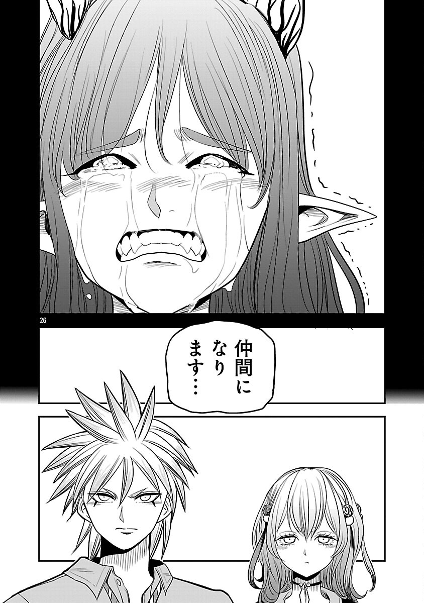 Hametsu Flag Kaihi no Tame Yamaoku e Hikikomotteita Saikyou no Akuyaku wa, Tasuketa Heroine ni Yotte Omotebutai e Tatasareru Chapter 17 28ページ