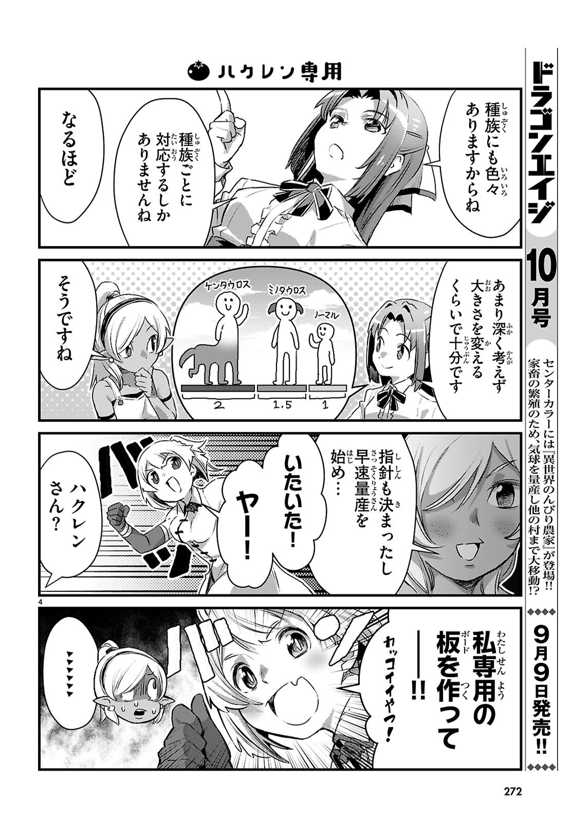 Isekai Nonbiri Nouka no Nichijou Chapter 48 4ページ