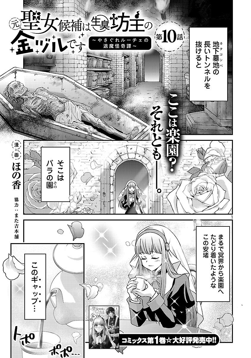 Moto Seijo Kouho wa Namagusabouzu no Kanedzuru Desu: Yasagure Ruuche no Taimakaikitan Chapter 10 3ページ