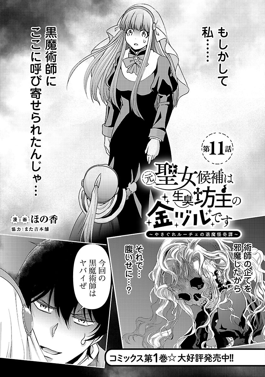 Moto Seijo Kouho wa Namagusabouzu no Kanedzuru Desu: Yasagure Ruuche no Taimakaikitan Chapter 11 3ページ