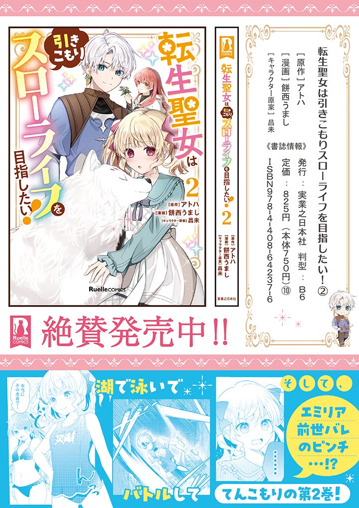 Tensei Seijo wa Hikikomori Slow Life wo Mezashitai! Chapter 11.2 13ページ