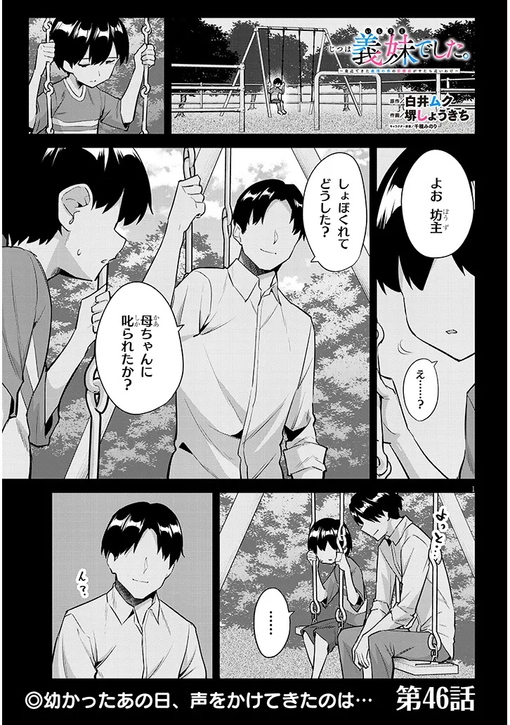 Jitsu wa Imouto deshita.: Saikin Dekita Giri no Otouto no Kyorikan ga Yatara Chikai Wake Chapter 46.1 1ページ