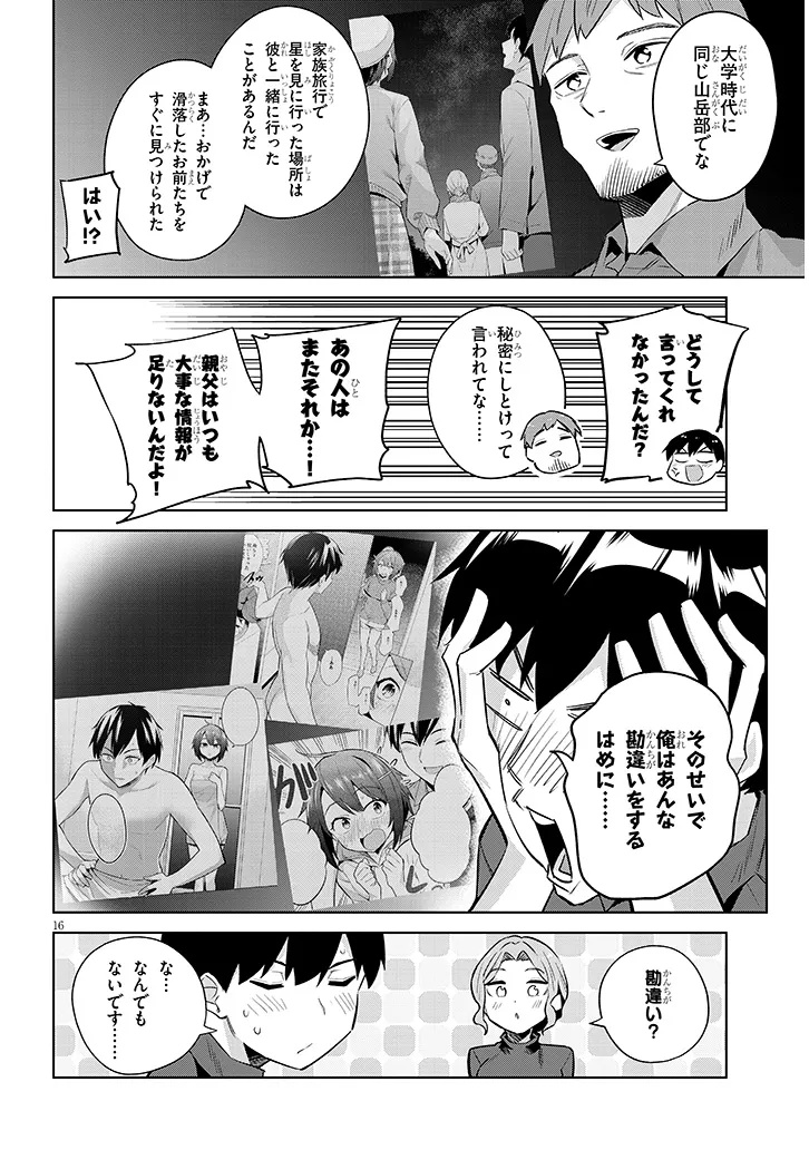 Jitsu wa Imouto deshita.: Saikin Dekita Giri no Otouto no Kyorikan ga Yatara Chikai Wake Chapter 46.1 16ページ