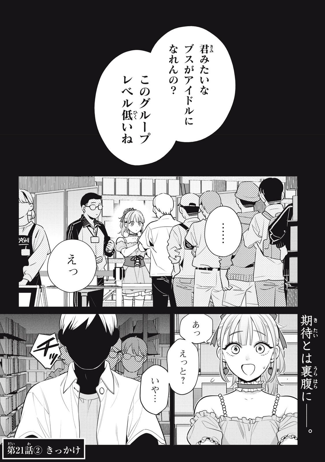 Watashi wo Center ni suru to Chikaimasu ka? Chapter 21.2 1ページ